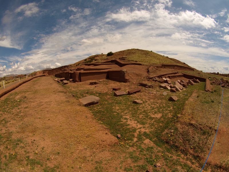 Tiahuanacao Tiwanaku Prä Inka Kultur La Paz Bolivien  Puma Punku Pukara Kultur 