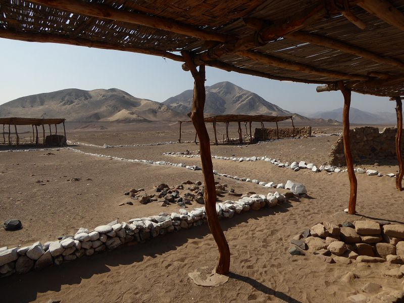 Peru Nasca Gräber von Chauchilla Mumien