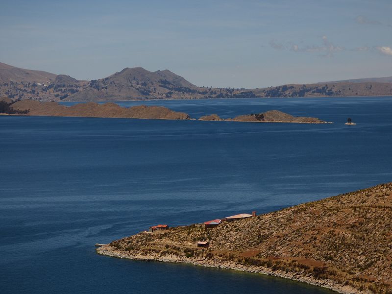 Bolivia Copacabana Lago Titikaka  Lago Titicaca Titicacasee Isla del Sol Isla de Luna