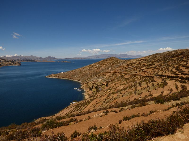 Bolivia Copacabana Lago Titikaka  Lago Titicaca Titicacasee Isla del Sol Isla de Luna