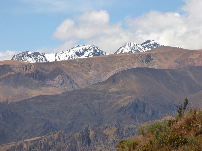 La Paz Muela del Diablo Beste Aussicht von La Paz 4x4 Abenteuer auf 4000 m