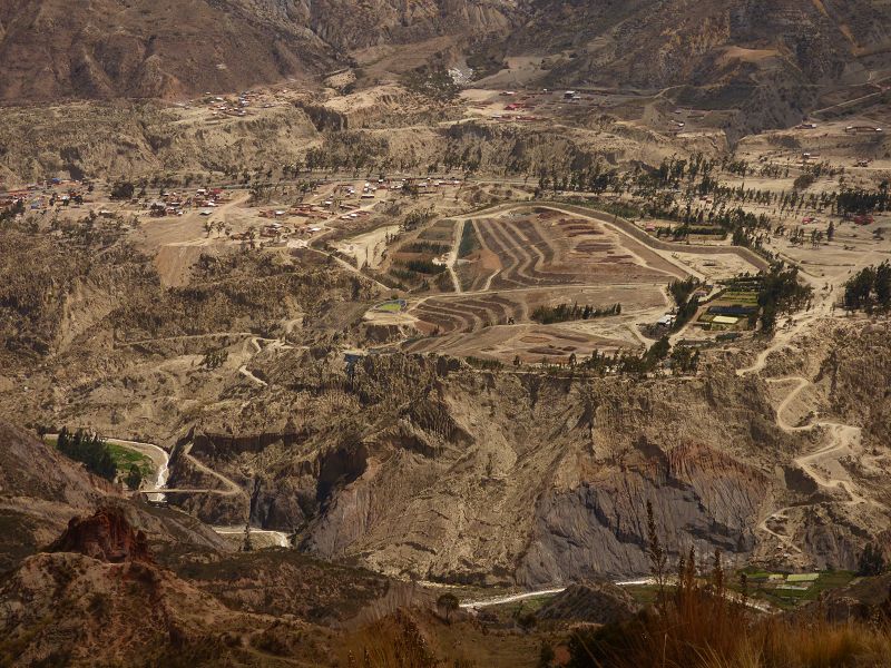 La Paz Muela del Diablo Beste Aussicht von La Paz 4x4 Abenteuer auf 4000 m