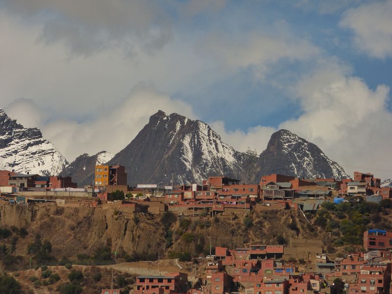 La Paz  4 Seilbahnen Teleferico