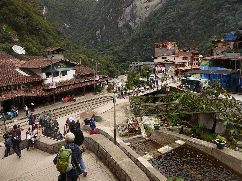 Aquas Calientes   im Urubambatal 