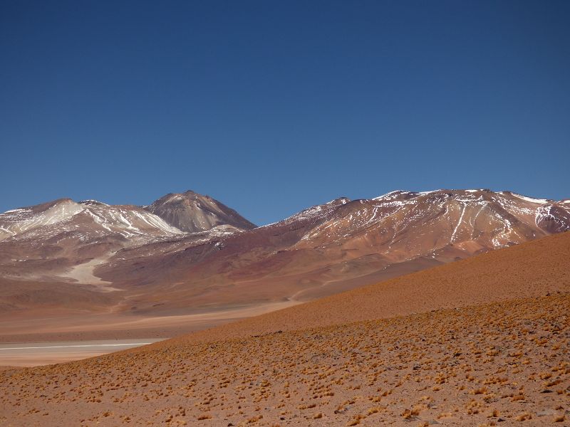 Daliwüste Farbenwüste Vulkan  Sairecabur   Licancabur Juriques Dali Desierto 