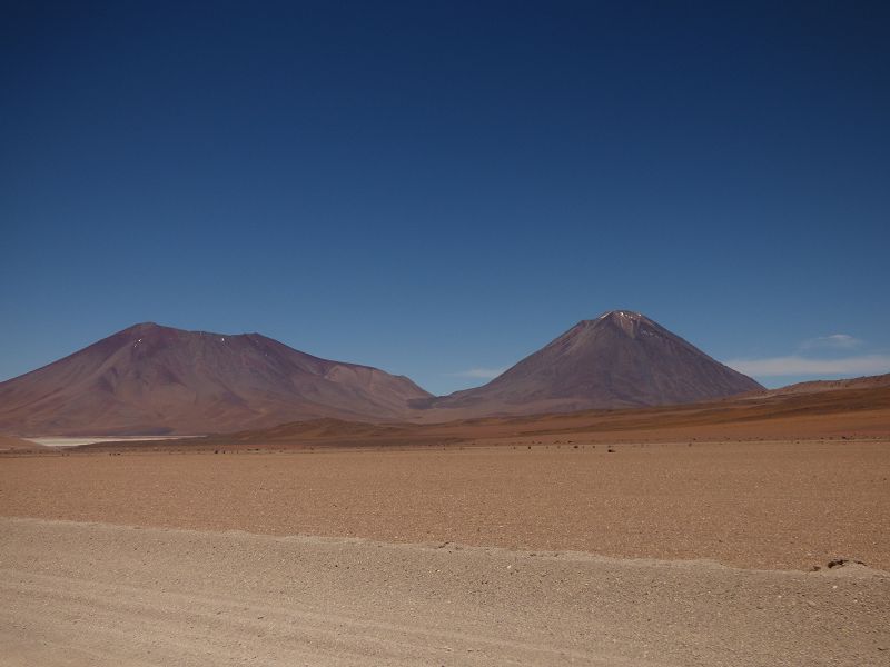 Daliwüste Farbenwüste Vulkan  Sairecabur   Licancabur Juriques Dali Desierto 