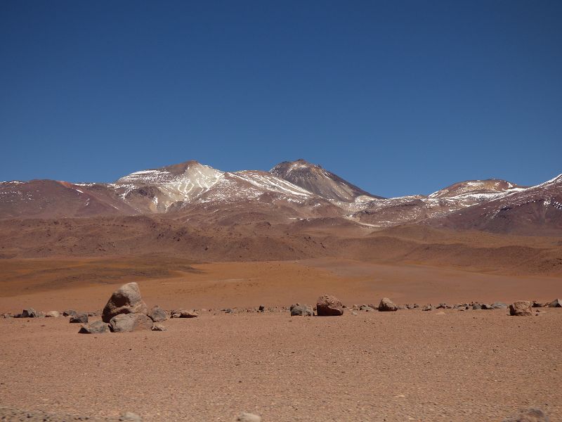 Daliwüste Farbenwüste Vulkan  Sairecabur   Licancabur Juriques Dali Desierto 