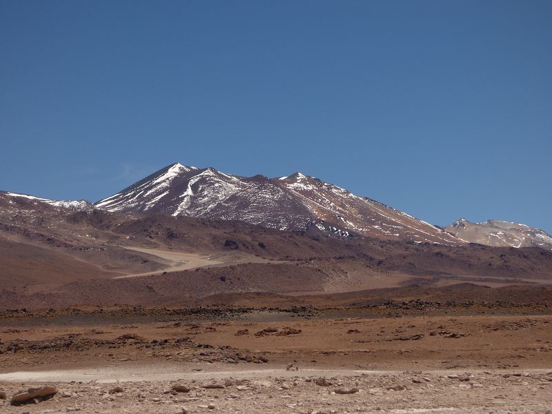 Daliwüste Farbenwüste Vulkan  Sairecabur   Licancabur Juriques Dali Desierto 