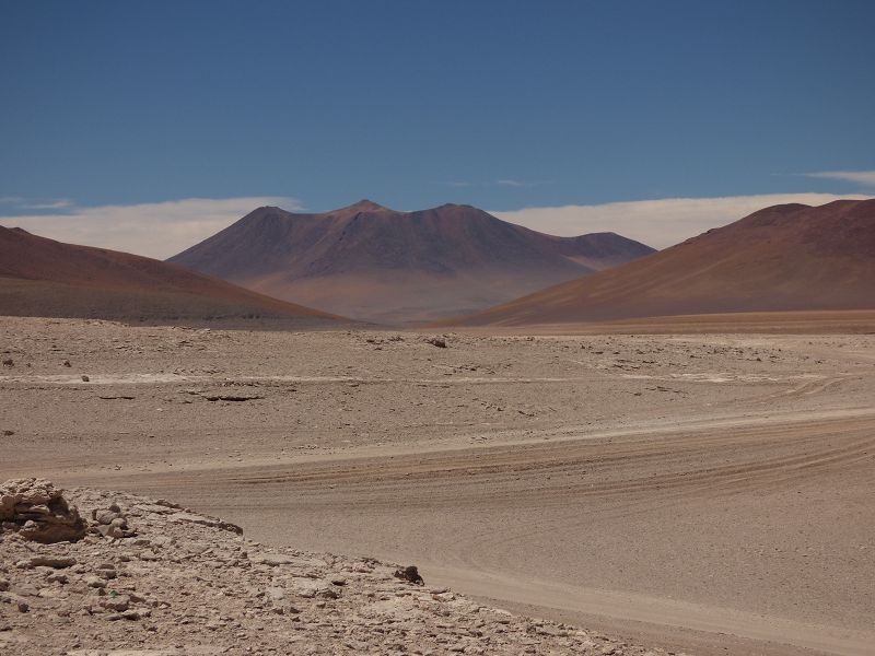 Daliwüste Farbenwüste Vulkan  Sairecabur   Licancabur Juriques Dali Desierto 