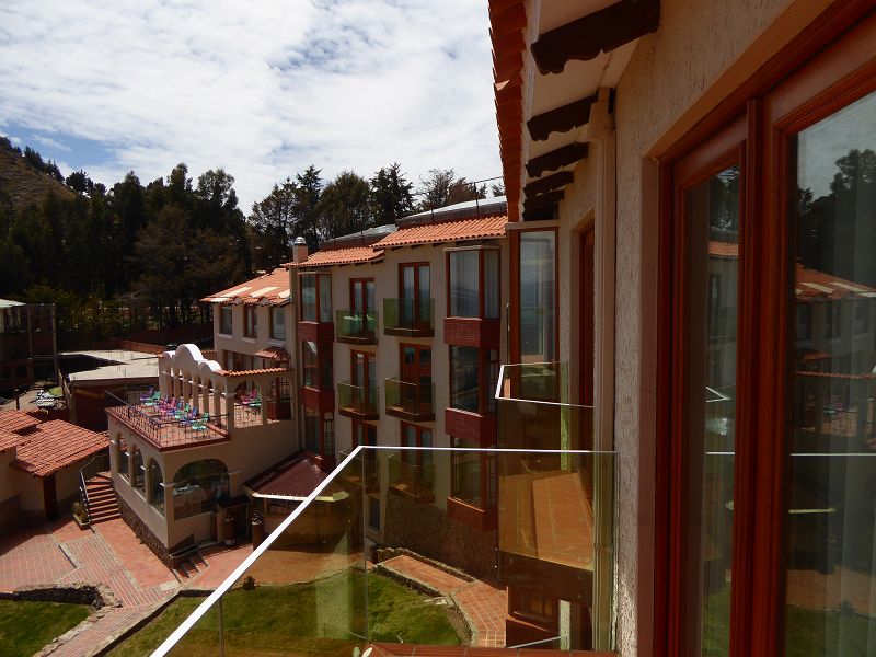 Bolivien  Copacabana  Lago Titicaca Titicacasee Hotel Rosario del Lago Boutique Hotel