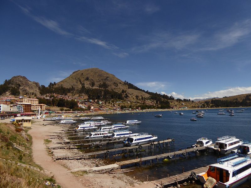   Bolivien  Copacabana  Lago Titicaca Titicacasee Bolivien  Copacabana  Lago Titicaca Titicacasee Cerro Calvario