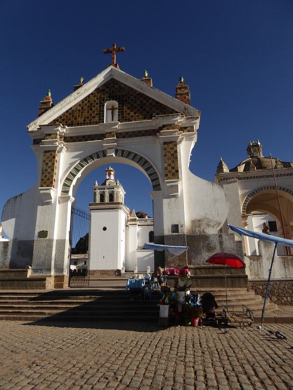 Bolivien  Copacabana  Lago Titicaca Titicacasee Basilika Virgen de la Candelaria