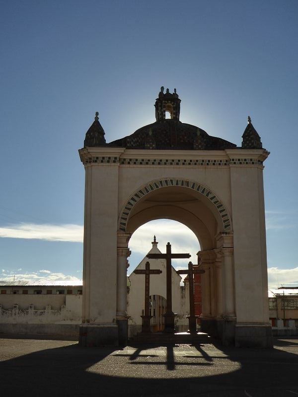 Bolivien  Copacabana  Lago Titicaca Titicacasee Basilika Virgen de la Candelaria