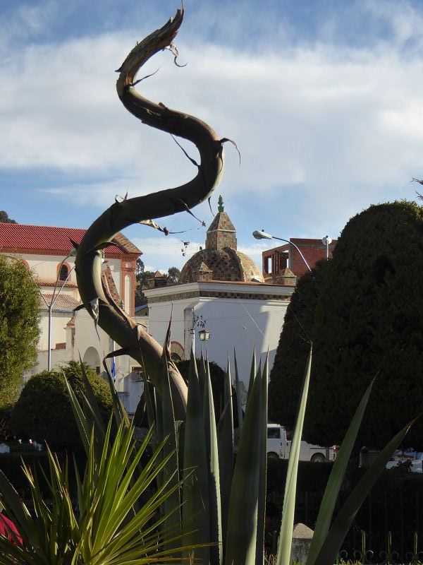 Bolivien  Copacabana  Lago Titicaca Titicacasee Basilika Virgen de la Candelaria