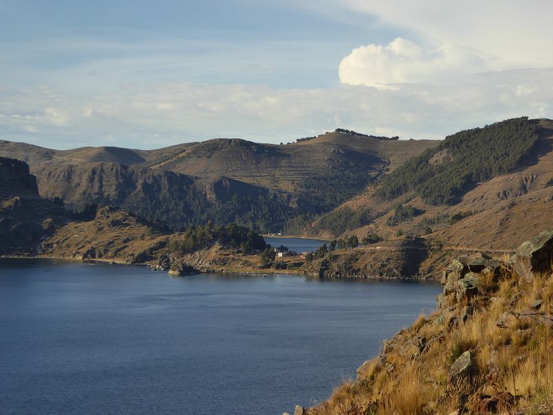 Bolivien  Copacabana  Lago Titicaca Titicacasee Basilika Virgen de la Candelaria