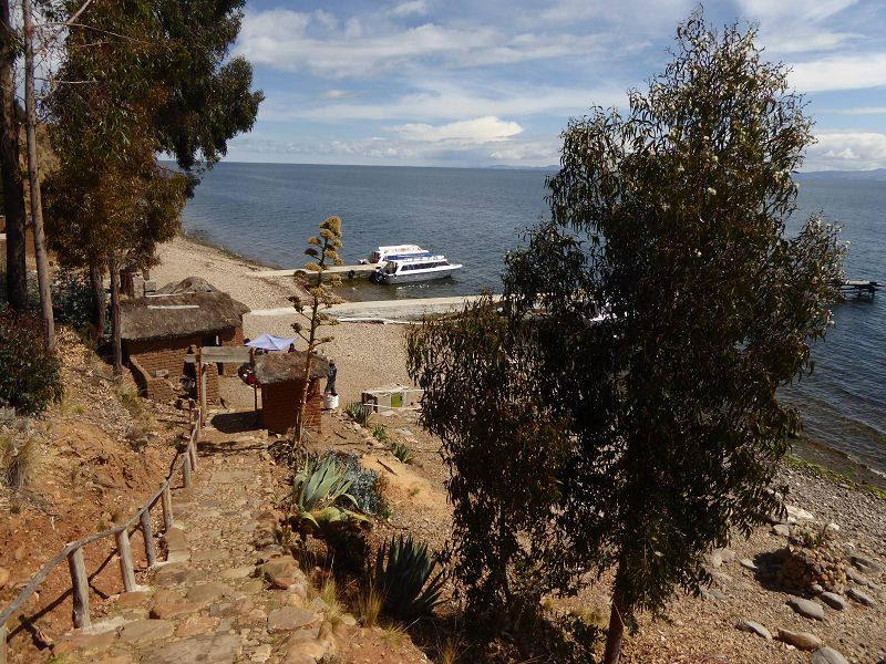 Bolivia Copacabana Lago Titikaka  Lago Titicaca Titicacasee Isla del Sol Isla de Luna