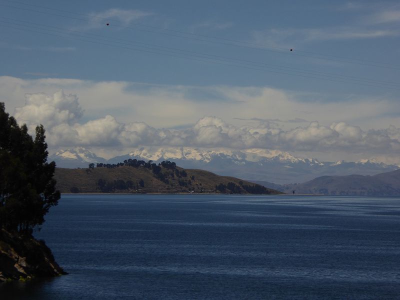 Bolivien  Copacabana  Lago Titicaca Titicacasee  Isla del Sol Isla de Luna Anden Königskordilliere