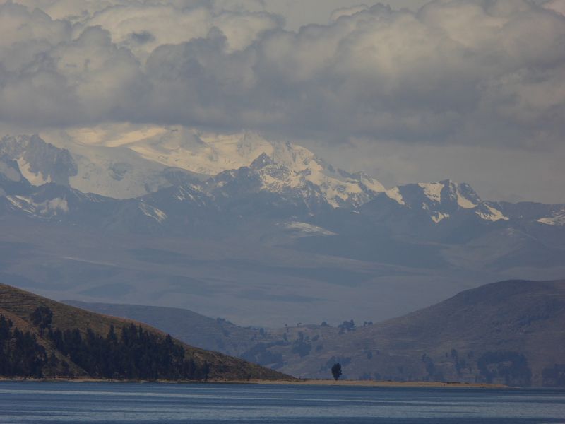 Bolivien  Copacabana  Lago Titicaca Titicacasee  Isla del Sol Isla de Luna Anden Königskordilliere