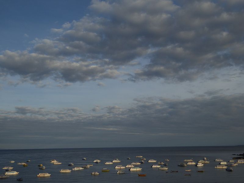 Bolivien  Copacabana  Lago Titicaca Titicacasee Porto Barcas 