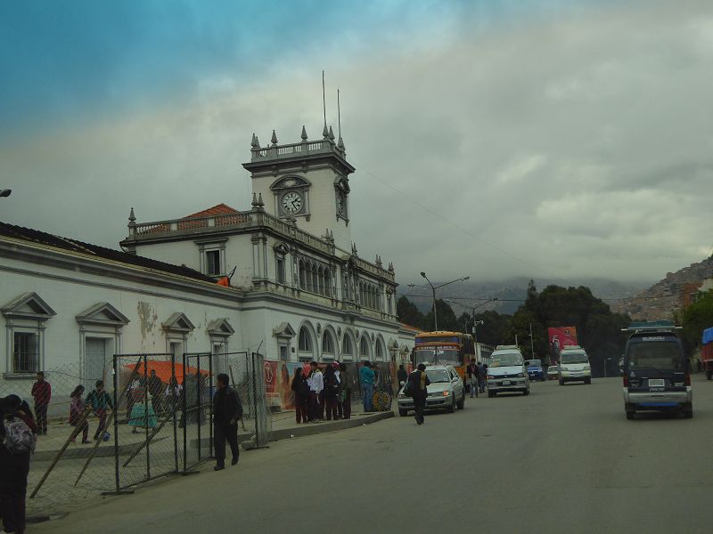 City La Paz alter Bahnhof 