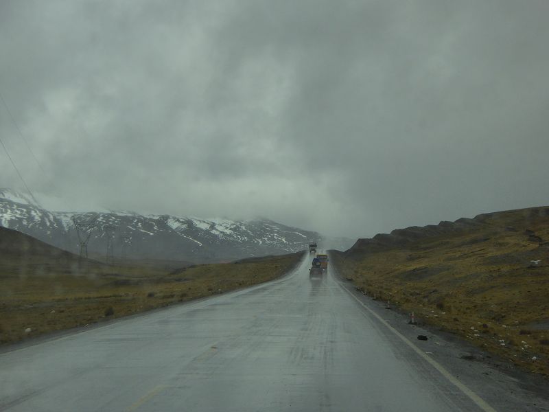 Start Carretera del diabolo nach Coroico