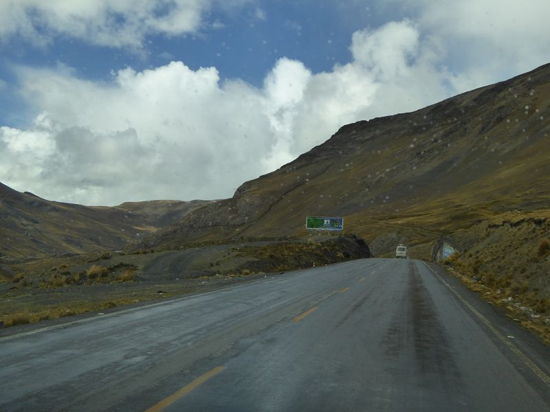 Start Carretera del diabolo nach Coroico