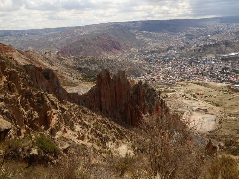 Fahrt zum  Muela del Diablo Beste Aussicht von La Paz