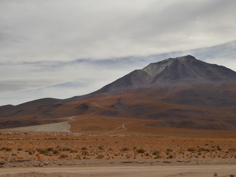 Laguna Colorada Bolivien Uyuni 4x4 Salzsee Saltlake  Laguna Pasto Grande Siloli Wüste 