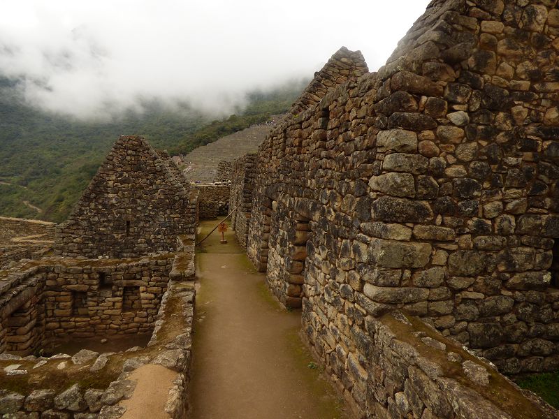 Huayna Picchu Houses