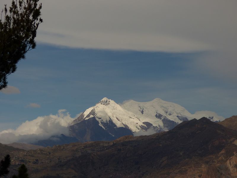 Inti Illimani La Paz Mirador Mirador Killi Killi Valle de la Luna  Mirador Laikakota Inti Illimani