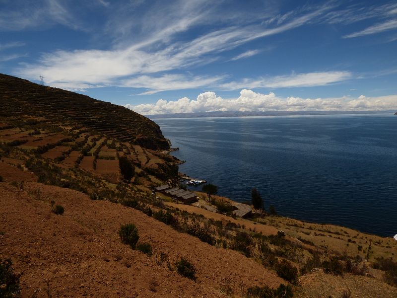 Bolivia Copacabana Lago Titikaka  Lago Titicaca Titicacasee Isla del Sol Isla de Luna