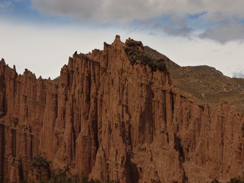 La Paz Muela del Diablo Beste Aussicht von La Paz 4x4 Abenteuer auf 4000 m