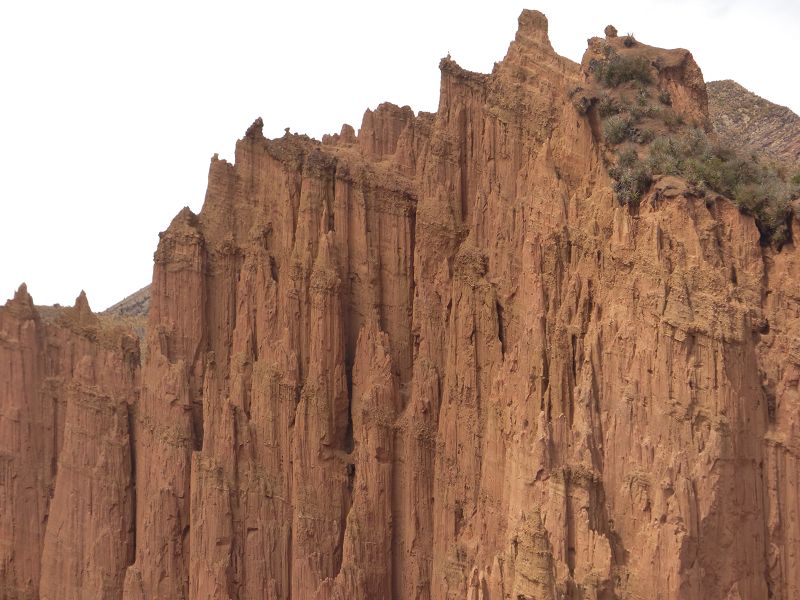 La Paz Muela del Diablo Beste Aussicht von La Paz 4x4 Abenteuer auf 4000 m