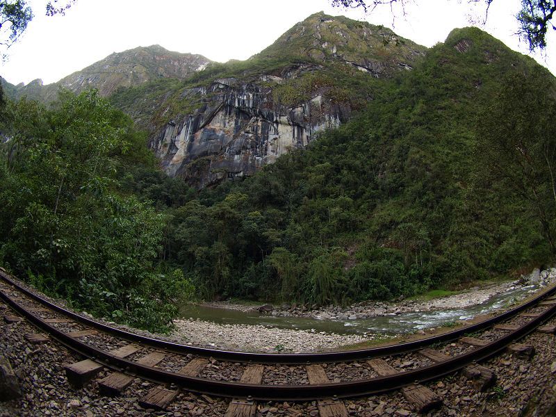 Machu Picchu Incafestung Machu Picchu Urubambatal Wanderung