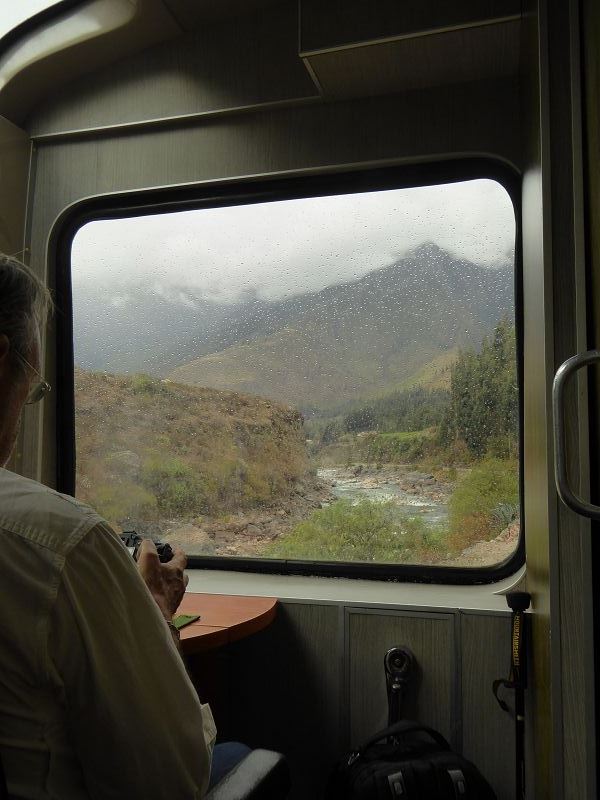 Ollantaytambo nach  Aguas Calientes, Peru mit dem Zug 