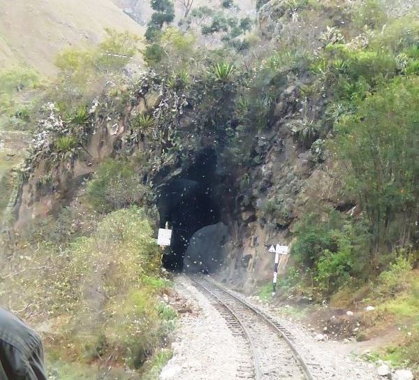 Ollantaytambo nach  Aguas Calientes, Peru mit dem Zug 