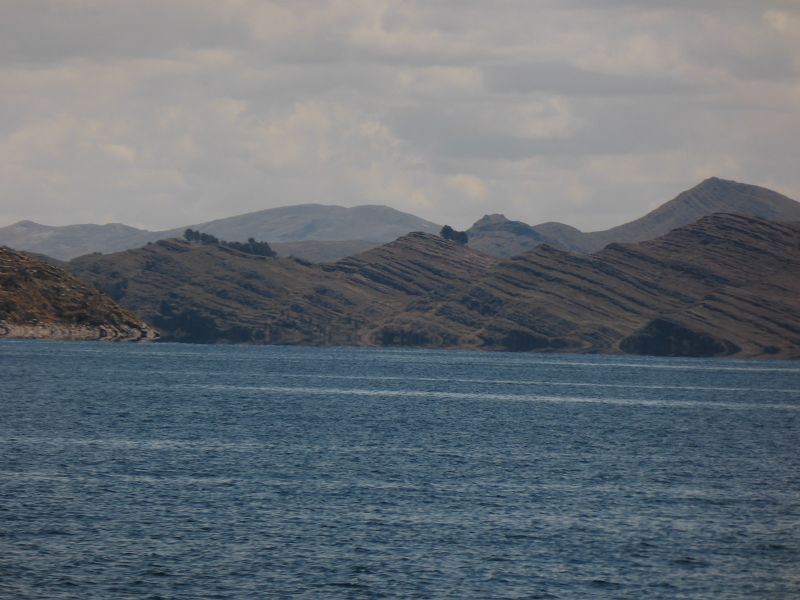 berge am titikakasee