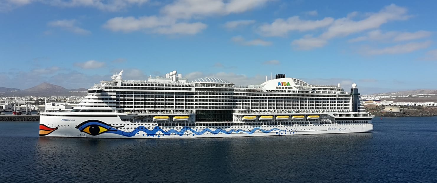 aida cruise ship lanzarote