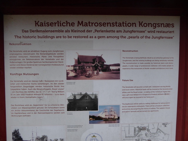 Potsdam Jungfernsee Königliche Matrosenstation Kongsnaes 