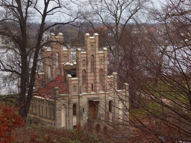 Potsdam Flatowturm kleines Schloss an der Havel