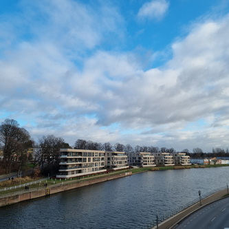 Zöllnerhaus Blick auf die Trave