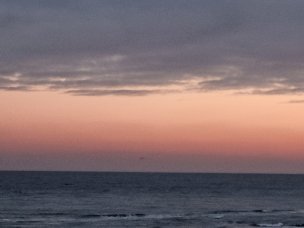 niendorf seaside sundowner at winter