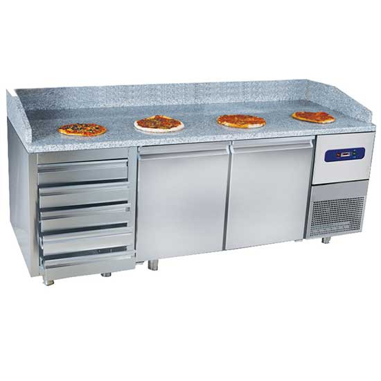 Pizzatisch 2 Türen 5 Züge