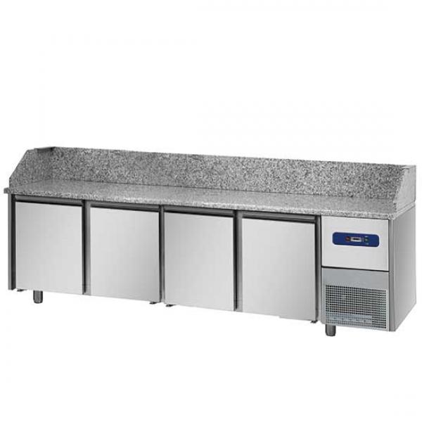 Pizzatisch mit 4 Türen, Granit - CCZ0064