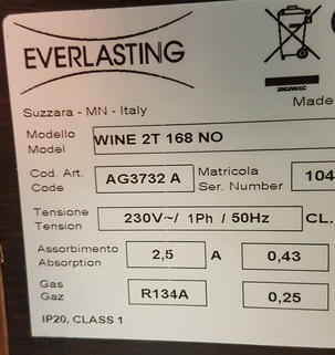   Everlasting Wine 168 No Modell 2t
