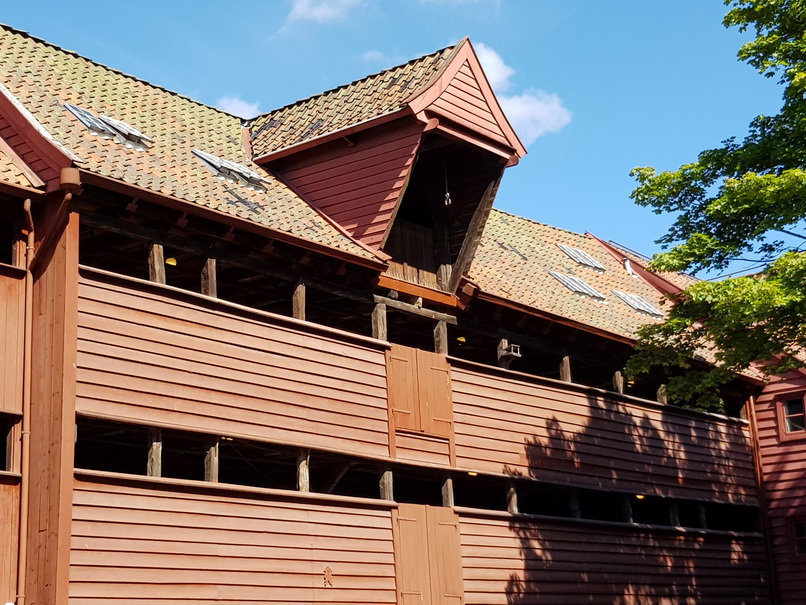 Bergen Bryggen Hanse Kogge  Handelshäuser 