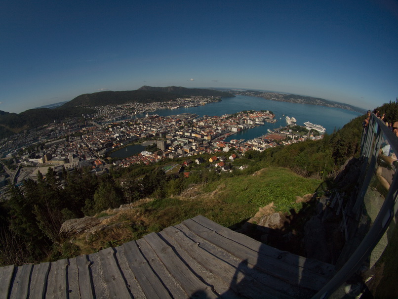 fisheye Bergen