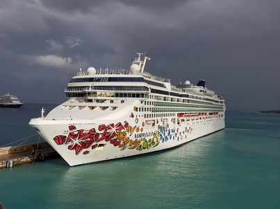 Barbados Harbour Docks Barbados Ships Norwegian