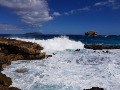   Guadelope Pointe des Châteaux Ostkap Guadelope Pointe des Châteaux 