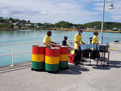 Antigua St.Johns Steeldrum Greeting